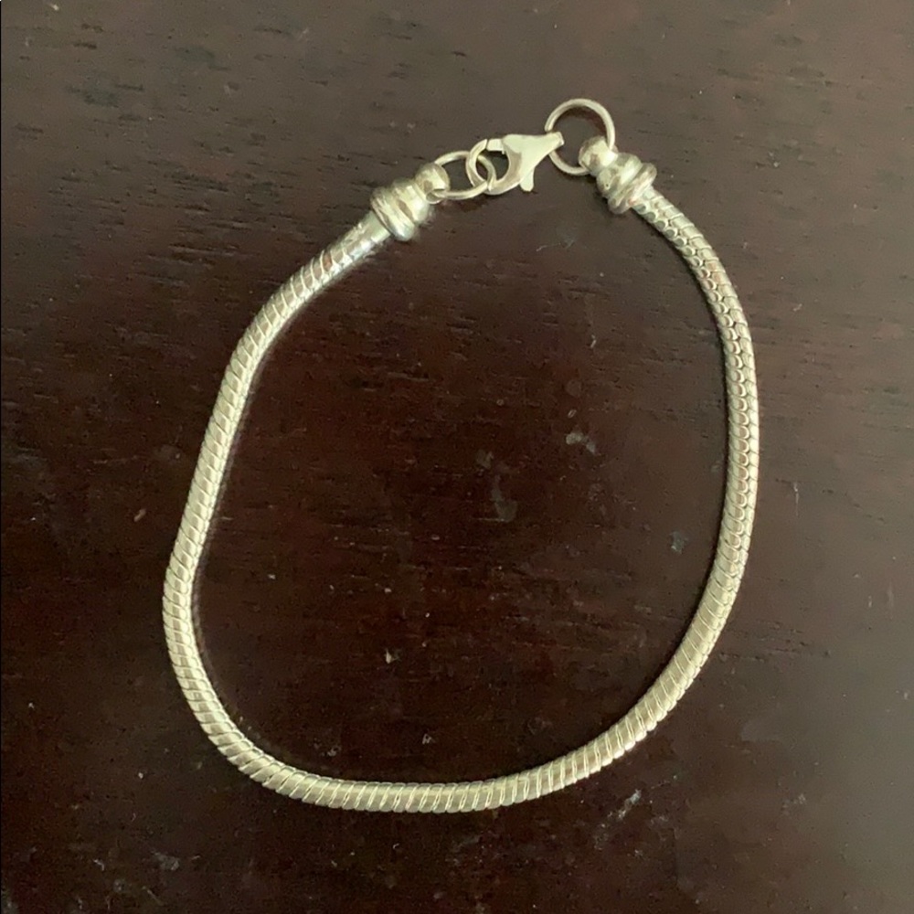 Silver Rope Bracelet